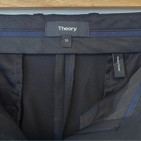 Theory Women's Black Trousers - Picture 11 of 14